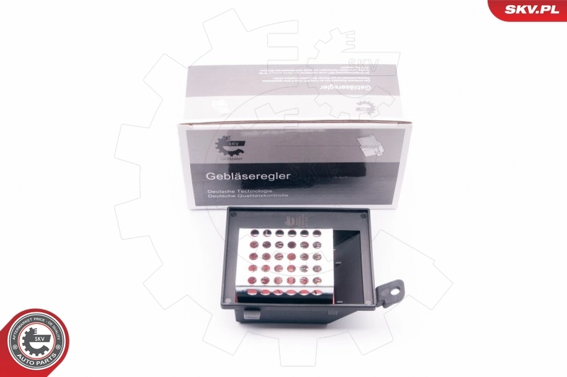 Resistor, interior blower